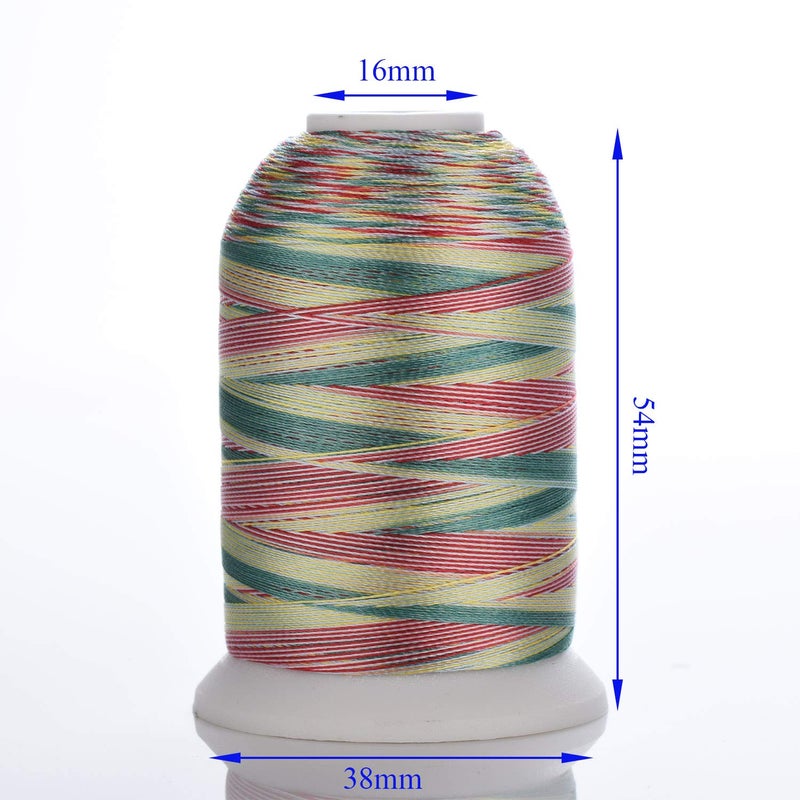 Simthreads 28 Variegated Color Embroidery Machine Thread 1100 Yards Each for Janome Brother Pfaff Babylock Singer Bernina Husqvaran and Most Sewing Embroidery Machines - Image 4